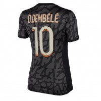 Paris Saint-Germain Ousmane Dembele #10 3rd trikot Frauen 2023-24 Kurzarm